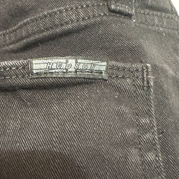 Hudson Jeans Mens Size 34x34 Black Blake Slim Straight Mid Rise Stretch Denim - Picture 12 of 14